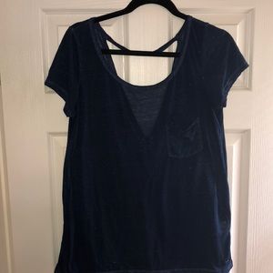 Blue top from American Eagle!
